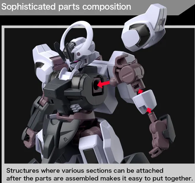 Gundam Schwarzette 1/144 Scale High Grade Model Kit | Mobile Suit Gundam: The Witch from Mercury | Bandai Spirits