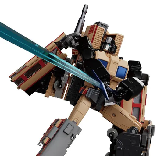 MPG-05 Trainbot Seizan Raiden Combiner | Transformers Masterpiece G