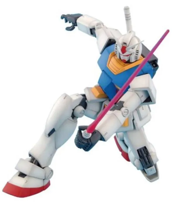RX-78-2 Gundam 2.0 Version Master Grade Model Kit 1/100 Scale | Mobile Suit Gundam | Bandai Spirits