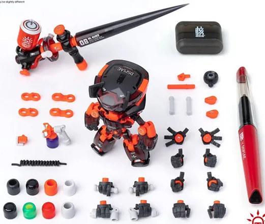 Heats Boy with Giant Airbrush Black Version | Earnestcore Craft