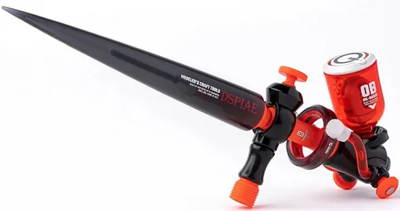 Heats Boy with Giant Airbrush Black Version | Earnestcore Craft