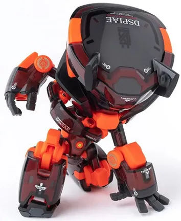 Heats Boy with Giant Airbrush Black Version | Earnestcore Craft