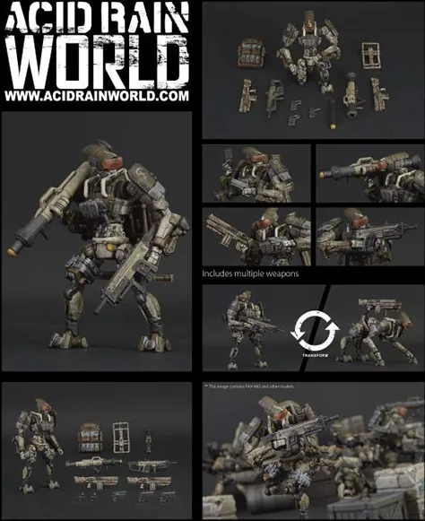 FAV-A85 Ash Camelbot HR57s 1:18 Scale | Acid Rain FAV