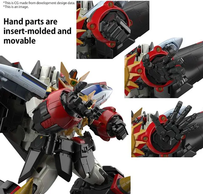 GaoGaiGar Real Grade Model Kit | The King of Braves GaoGaiGar | Bandai Spirits