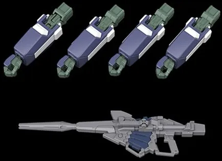 225 Silver Bullet Suppressor 1/144 Scale HGUC Model Kit | Mobile Suit Gundam Narrative | Bandai Spirits