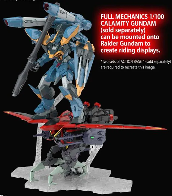 Raider Gundam Full Mechanics 1/100 Scale Model Kit | Mobile Suit Gundam SEED | Bandai Spirits