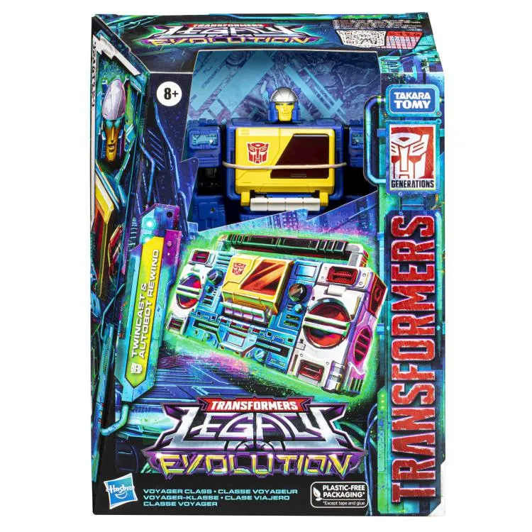 Twincast and Rewind Voyager Class | Transformers: Legacy Evolution
