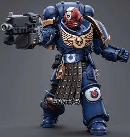 Ultramarines Intercessor Veteran Sergeant Brother Aeontas 1/18 Scale | Warhammer 40K | Joy Toy