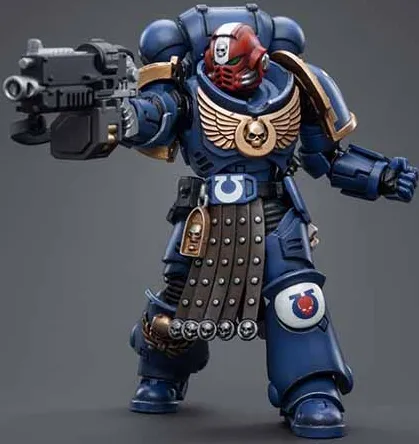 Ultramarines Intercessor Veteran Sergeant Brother Aeontas 1/18 Scale | Warhammer 40K | Joy Toy
