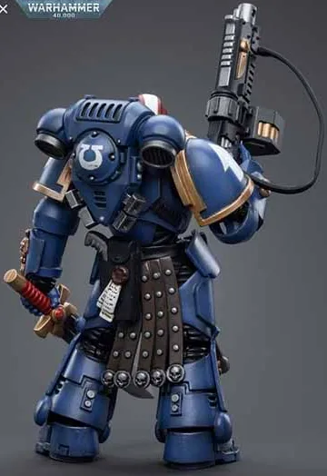 Ultramarines Intercessor Veteran Sergeant Brother Aeontas 1/18 Scale | Warhammer 40K | Joy Toy