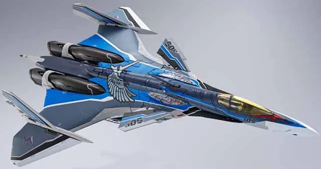 VF-31AX Kairos Plus Movie Edition (Hayate Immerman USE) DX Chogokin | Macross Delta the Movie: Absolute Live!!!!!! | Bandai Spirits