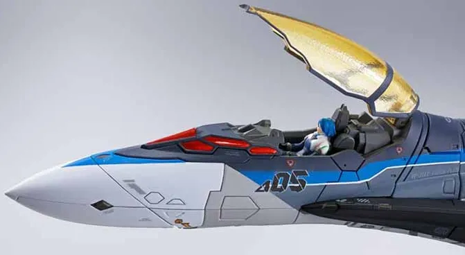 VF-31AX Kairos Plus Movie Edition (Hayate Immerman USE) DX Chogokin | Macross Delta the Movie: Absolute Live!!!!!! | Bandai Spirits
