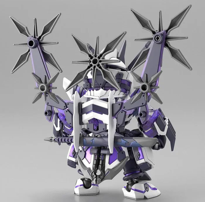 Saizo Gundam Delta Kai Model Kit SDW Heroes | SD Gundam World Heroes | Bandai Spirits