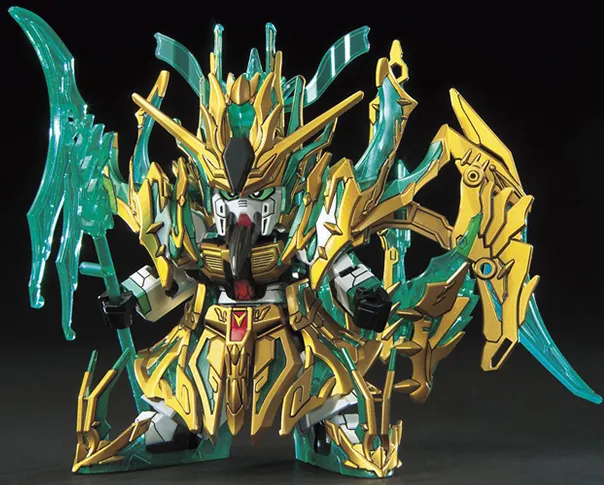 34 Guan Yu Yun Chang Nu Gundam Wu Sheng Model Kit | SD Sangoku Soketsuden | Bandai Spirits