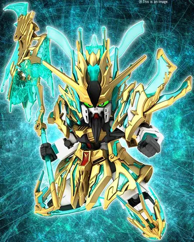 34 Guan Yu Yun Chang Nu Gundam Wu Sheng Model Kit | SD Sangoku Soketsuden | Bandai Spirits