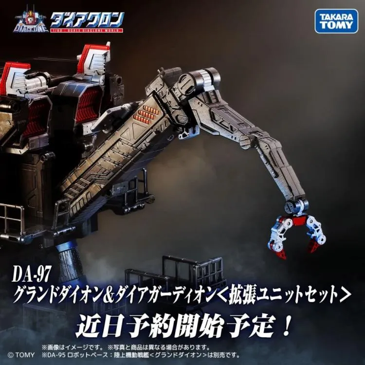 DA-97 Grand Dion and Dia-Guardian Expansion Set | Diaclone Reboot