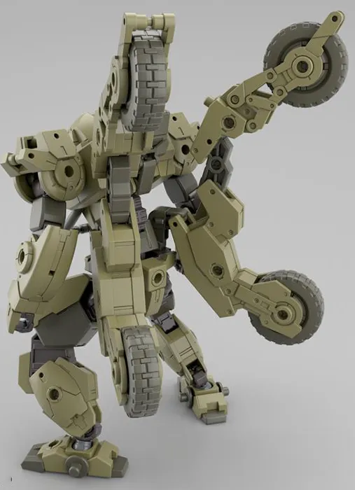 bEXM-33QB Volpanova Quad Bike Version 1/144 Scale Model Kit | 30 Minutes Missions | Bandai Spirits