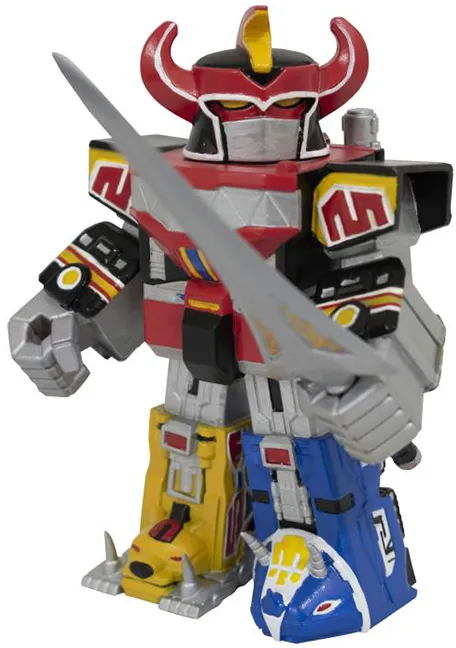 Megazord and Dragonzord Two-Pack Vinimates | Mighty Morphin Power Rangers | Diamond Select Toys