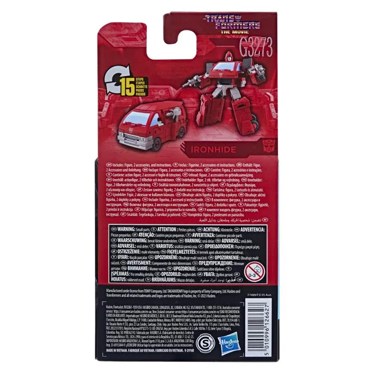 Ironhide Core Class | Transformers Studio Series | Transformers: The Movie 86