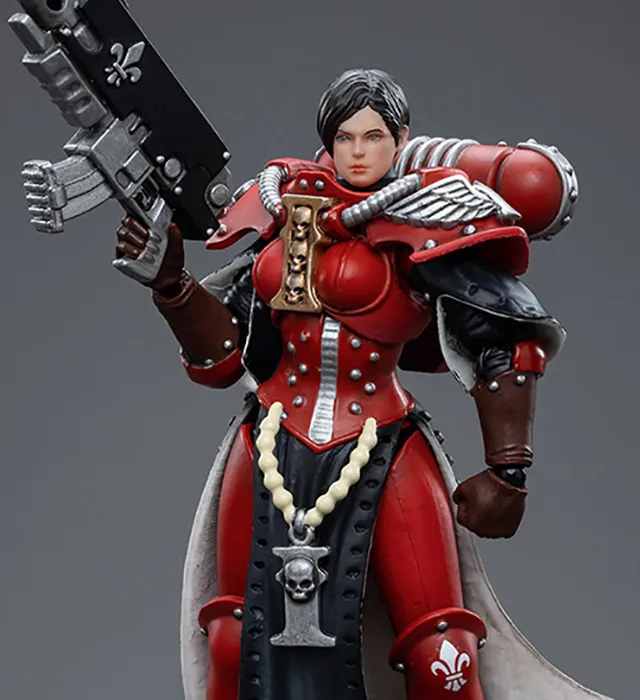 Adepta Sororitas Battle Sisters Order of the Bloody Rose Sister Ignacia 1/18 Scale | Warhammer 40K | Joy Toy