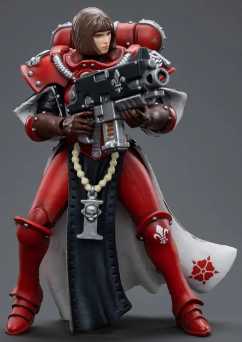 Adepta Sororitas Battle Sisters Order of the Bloody Rose Sister Lonell 1/18 Scale | Warhammer 40K | Joy Toy