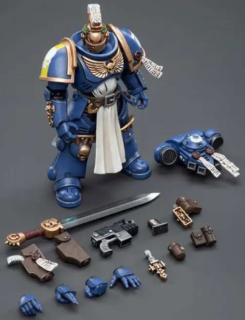 Ultramarines Primaris Company Champion Brother Parnaeus 1/18 Scale | Warhammer 40K | Joy Toy