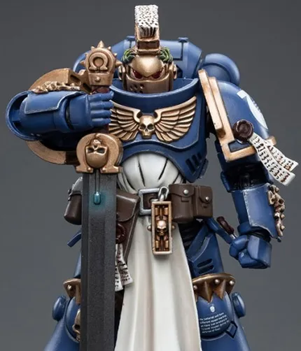 Ultramarines Primaris Company Champion Brother Parnaeus 1/18 Scale | Warhammer 40K | Joy Toy