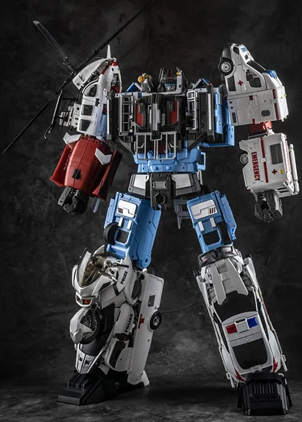 GT-08 Guardian Combiner Set of 5 | Generation Toy