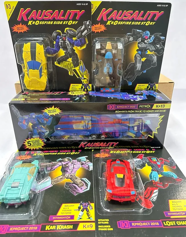 G2 Intimidator Full Set of 5 Figures | Fansproject Causality
