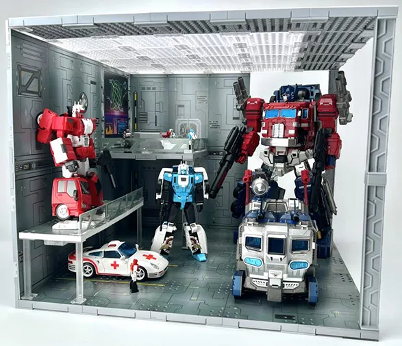 Sci-Fi 07 Hangar Diorama Set | FEXT Hobby FEXT System