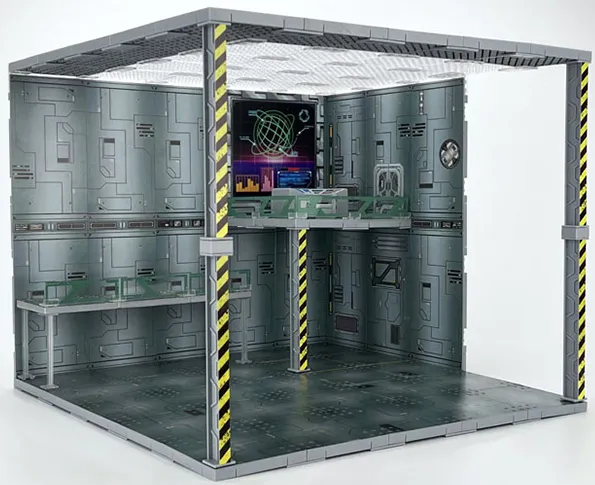 Sci-Fi 07 Hangar Diorama Set | FEXT Hobby FEXT System