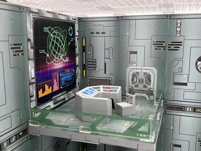 Sci-Fi 07 Hangar Diorama Set | FEXT Hobby FEXT System