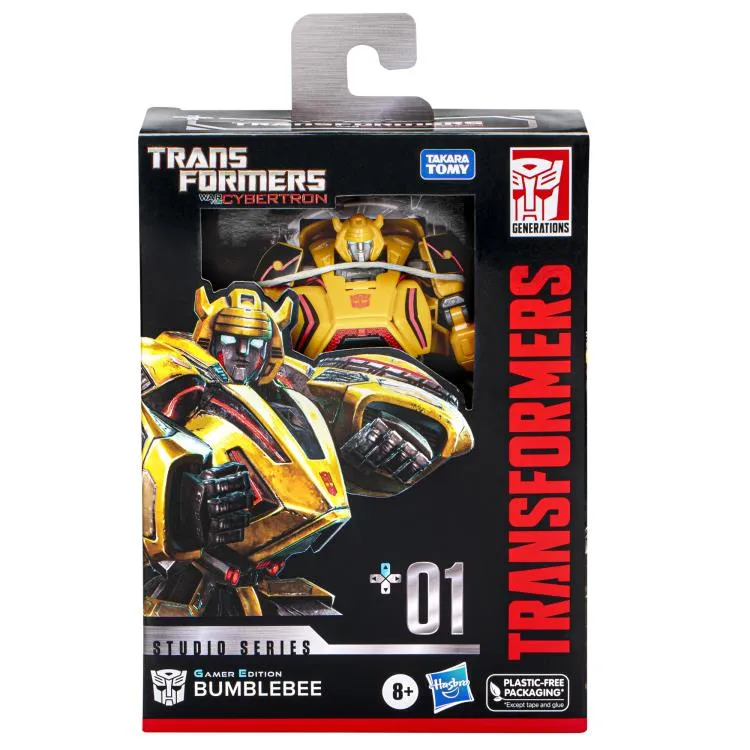01 Bumblebee Gamer Edition Deluxe Class | Transformers Studio Series | Transformers: War for Cybertron