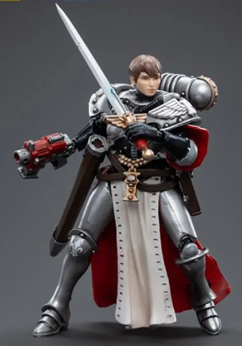 Adepta Sororitas Battle Sisters Order of the Argent Shroud Sister Superior Evinka 1/18 Scale | Warhammer 40K | Joy Toy