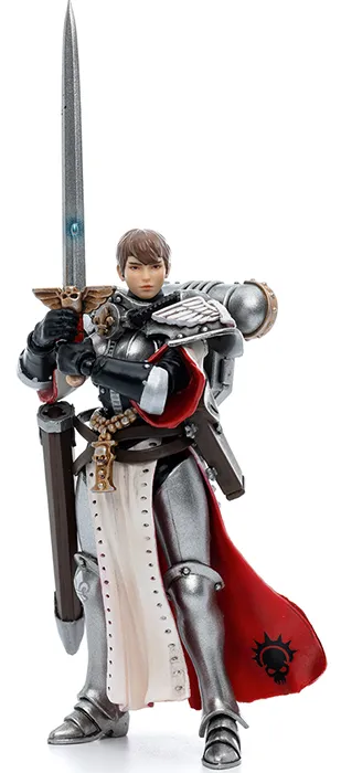 Adepta Sororitas Battle Sisters Order of the Argent Shroud Sister Superior Evinka 1/18 Scale | Warhammer 40K | Joy Toy