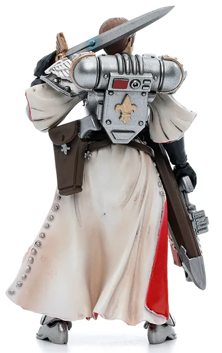 Adepta Sororitas Battle Sisters Order of the Argent Shroud Sister Superior Evinka 1/18 Scale | Warhammer 40K | Joy Toy