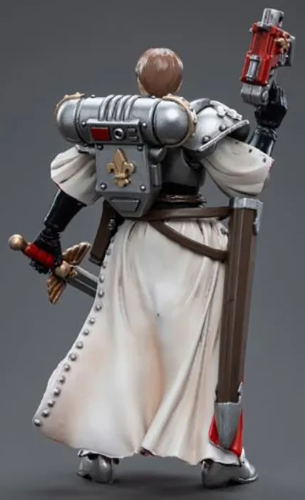 Adepta Sororitas Battle Sisters Order of the Argent Shroud Sister Superior Evinka 1/18 Scale | Warhammer 40K | Joy Toy