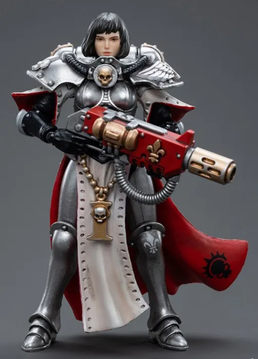 Adepta Sororitas Battle Sisters Order of the Argent Shroud Sister Irmengard 1/18 Scale | Warhammer 40K | Joy Toy