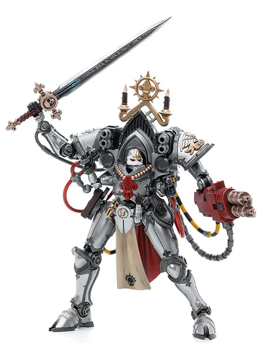 Adepta Sororitas Battle Sisters Order of the Argent Shroud Paragon Warsuit Sister Collaen 1/18 Scale | Warhammer 40K | Joy Toy