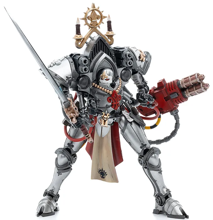Adepta Sororitas Battle Sisters Order of the Argent Shroud Paragon Warsuit Sister Collaen 1/18 Scale | Warhammer 40K | Joy Toy