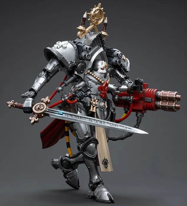 Adepta Sororitas Battle Sisters Order of the Argent Shroud Paragon Warsuit Sister Collaen 1/18 Scale | Warhammer 40K | Joy Toy