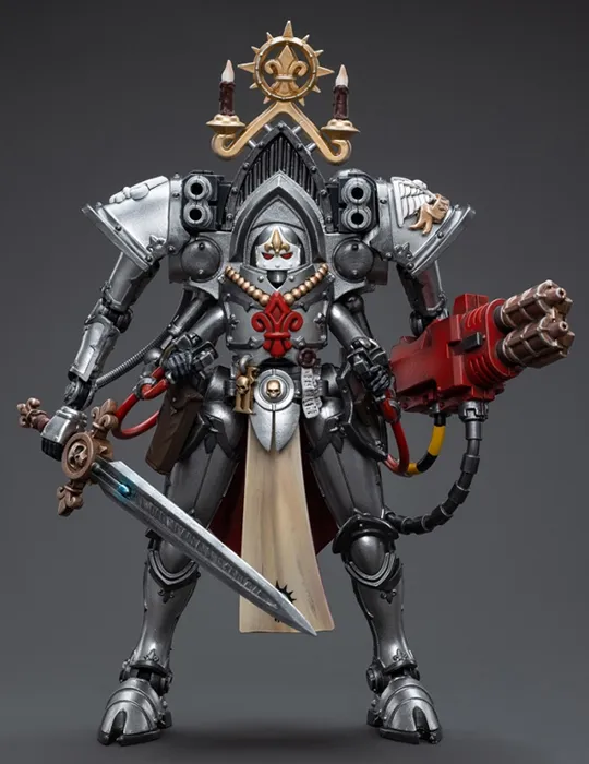Adepta Sororitas Battle Sisters Order of the Argent Shroud Paragon Warsuit Sister Collaen 1/18 Scale | Warhammer 40K | Joy Toy