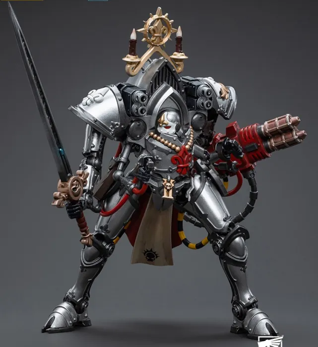 Adepta Sororitas Battle Sisters Order of the Argent Shroud Paragon Warsuit Sister Collaen 1/18 Scale | Warhammer 40K | Joy Toy