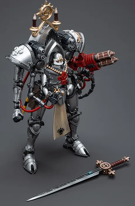 Adepta Sororitas Battle Sisters Order of the Argent Shroud Paragon Warsuit Sister Collaen 1/18 Scale | Warhammer 40K | Joy Toy