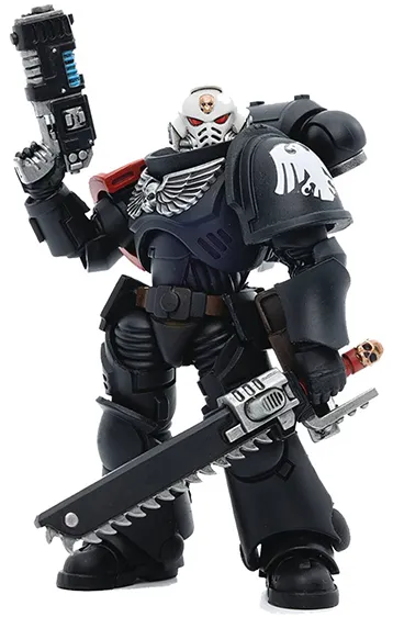 Raven Guard Intercessors Sergeant Ashan 1/18 Scale | Warhammer 40K | Joy Toy