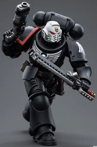 Raven Guard Intercessors Sergeant Ashan 1/18 Scale | Warhammer 40K | Joy Toy