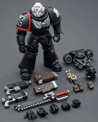 Raven Guard Intercessors Sergeant Ashan 1/18 Scale | Warhammer 40K | Joy Toy