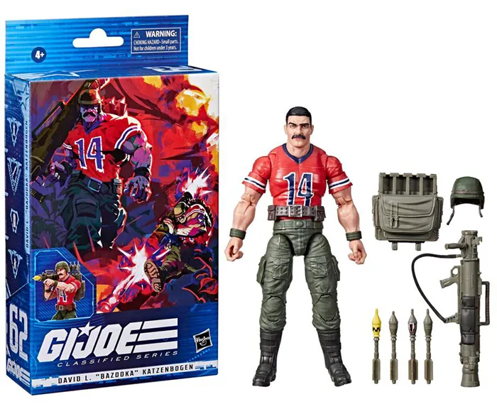 David L. Bazooka Katzenbogen 6-Inch Scale | G.I. Joe Classified Series