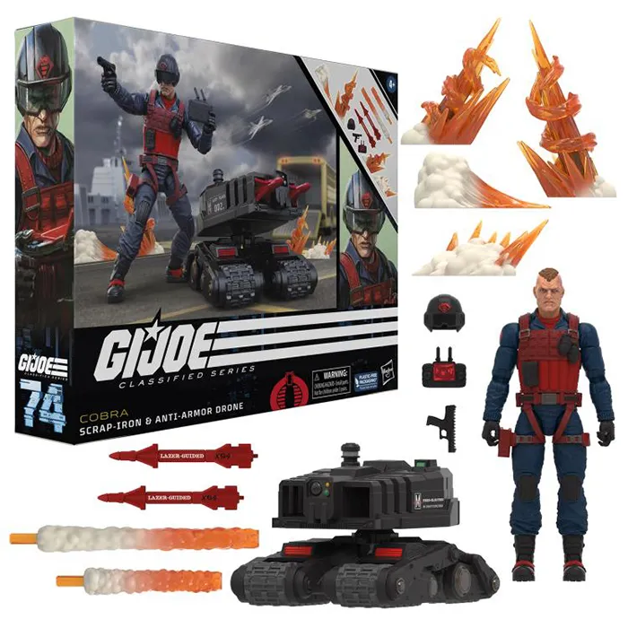 Scrap-Iron and Anti-Armor Drone Set 6-Inch Scale | G.I. Joe Classified Series