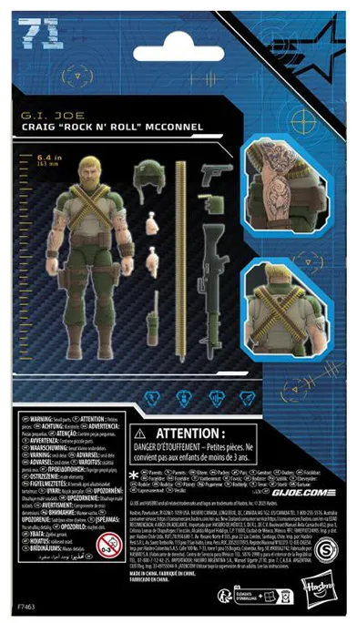 Craig Rock N Roll McConnel 6-Inch Scale | G.I. Joe Classified Series